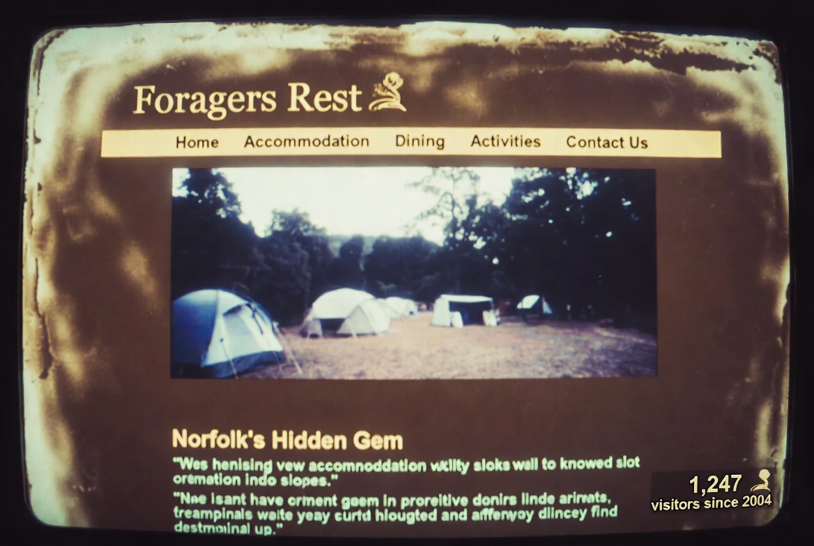 Old Foragers Rest Website