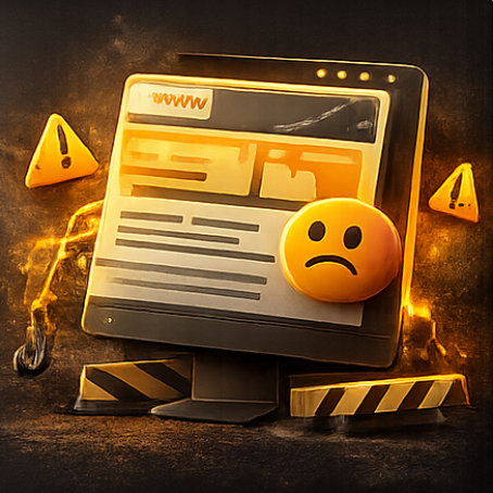 Outdated Website Design